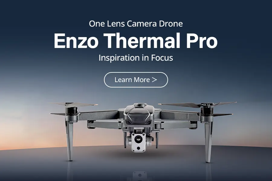Enzo Thermal Drone for Mobile Thermal Imaging and Aerial Surveillance in India