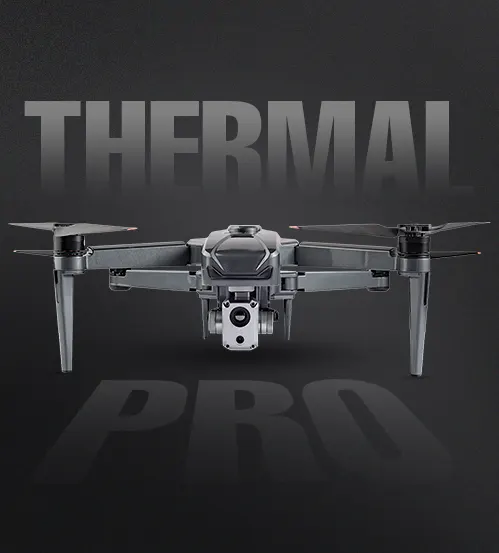 ENZO Thermal Pro Drone - Rugged Industrial Drone with RTK Accuracy for Thermal Mapping, Inspections, and Emergency Response