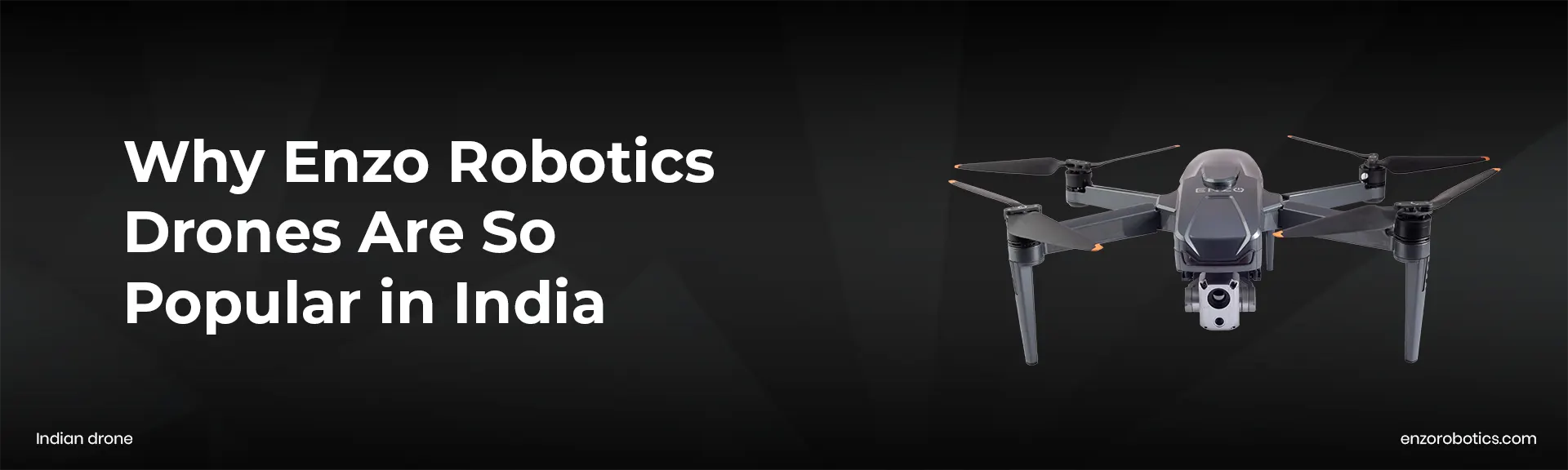 Why Enzo Robotics Drones Are So Popular in India