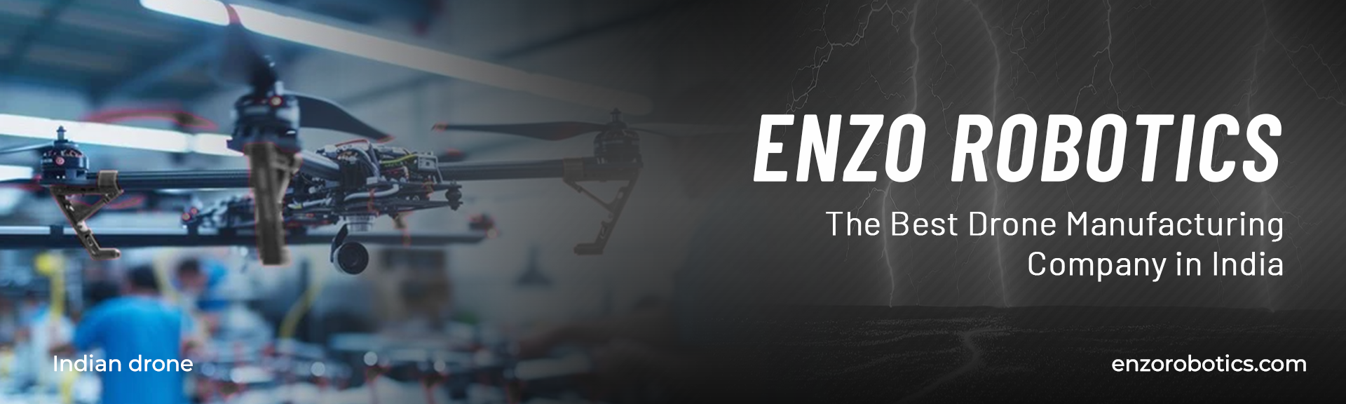 Enzo Robotics – The Best Drone Manufacturing Company in India