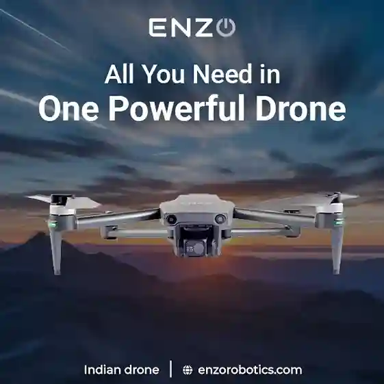 Enzo X Drone : Made in India Precision Drone for Smart Aerial Missions