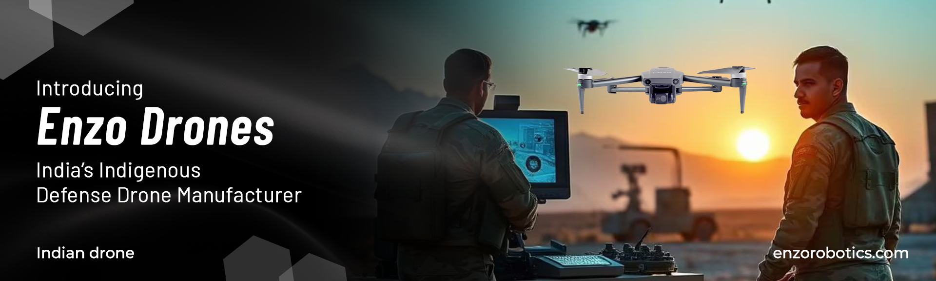 Introducing Enzo Drones – India’s Indigenous Defense Drone Manufacturer